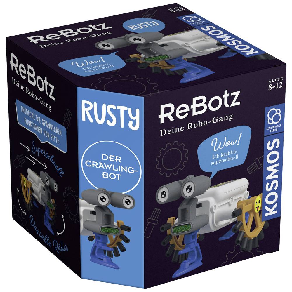 Kosmos Robot bouwpakket ReBotz - Rusty der Crawling-Bot Bouwpakket 602574