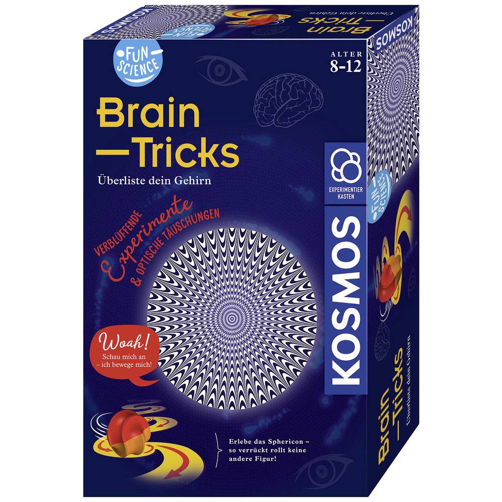 Kosmos 654252 Fun Science Brain Tricks Experimenteerdoos vanaf 8 jaar