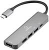 Renkforce RF-DKS-903 5-in-1 USB-C dockingstation Geschikt voor merk (dockingstation): Universeel USB-C Power Delivery