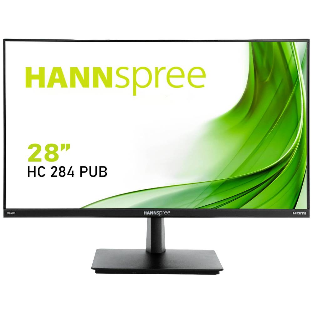 Hannspree HC284PUB LED-monitor 71.1 cm (28 inch) Energielabel F (A - G) 3840 x 2160 Pixel UHD 2160p (4K) 5 ms HDMI, DisplayPort, USB 3.0, USB 2.0,
