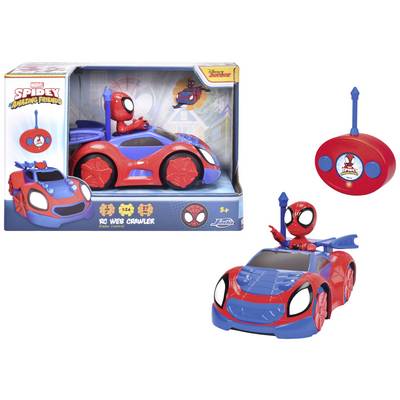 Speelgoedauto-set met afstandsbediening in Spiderman-design. Bevat een gedetailleerde auto met bijpassende afstandsbediening. Geschikt voor kinderen vanaf 3 jaar.
