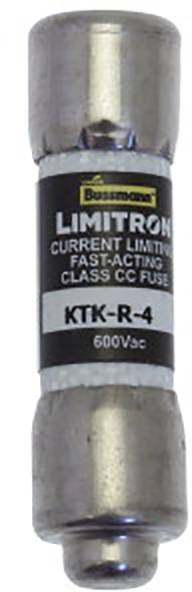 Eaton KTK-R-4 Zekeringsinzetstuk 1-polig 4 A 600 V 10 stuk(s)