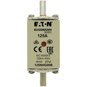 Zekeringsinzet van Eaton Bussmann Series, 125A, IEC 60269-2, 120kA-500V.