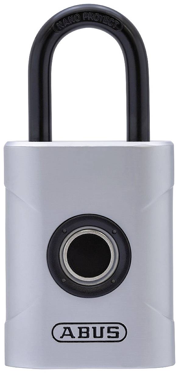ABUS ABVS62575 Hänglås 45 mm Silver Fingeravtryck
