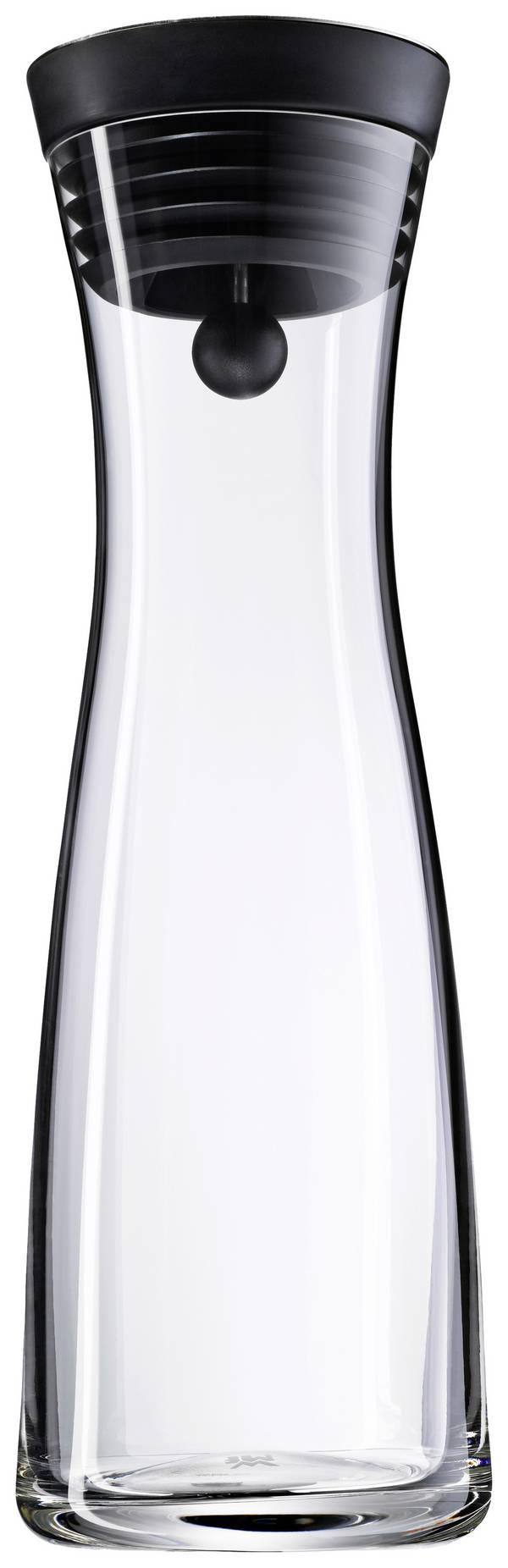 WMF Water decanter 1.5 l black Basic  15 l  Glas  Zwart  Transparant  113 mm  327 mm