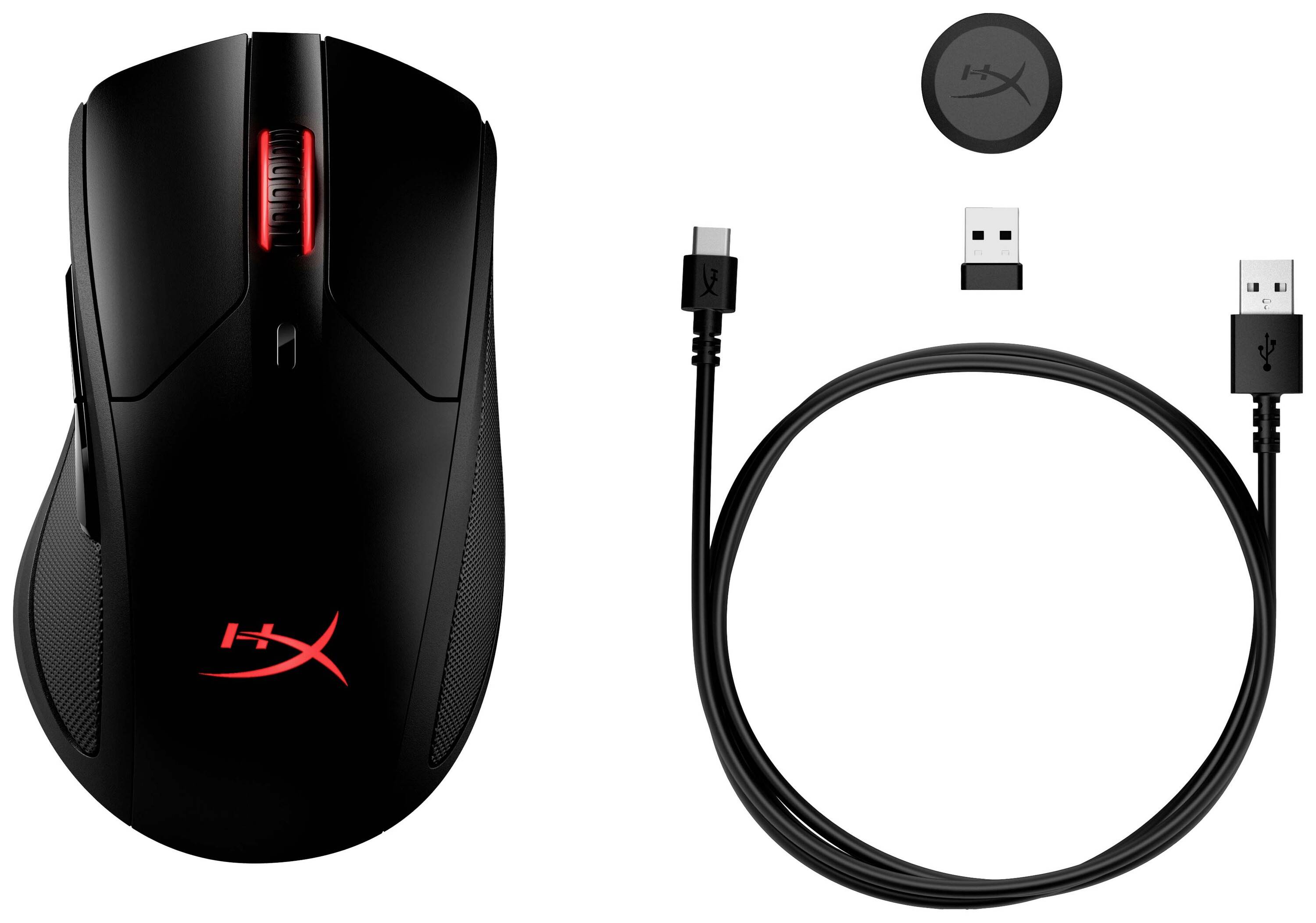 HP Inc. Pulsefire Dart Wireless Gaming-muis Draadloos Optisch Meerdere kleuren 6 Toetsen 16000 dpi Verlicht-5