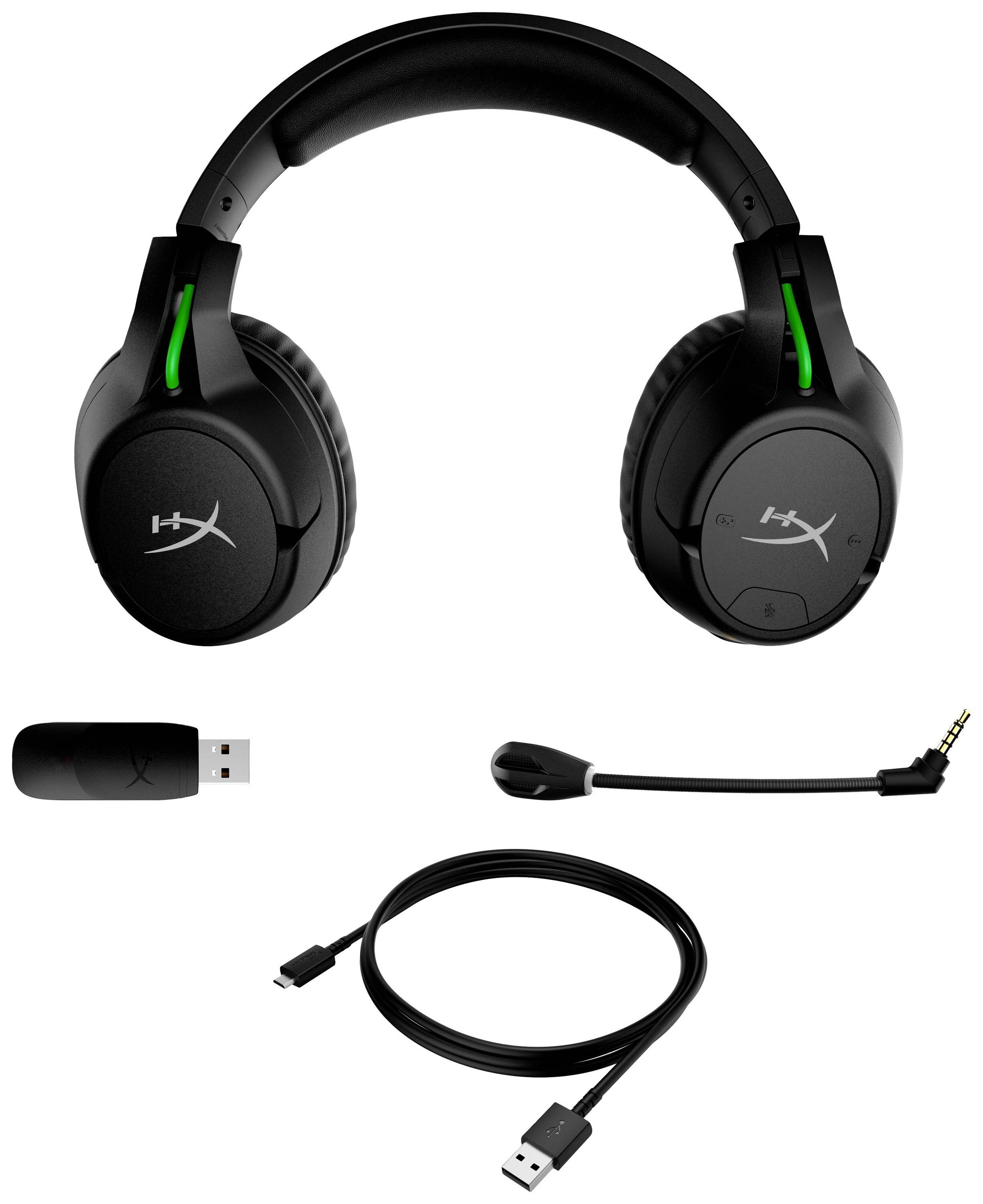 HP CloudX Flight Kopfhörer Kabellos Handgeführt Anrufe/Musik Schwarz - Grün (4P5J6AA)-4