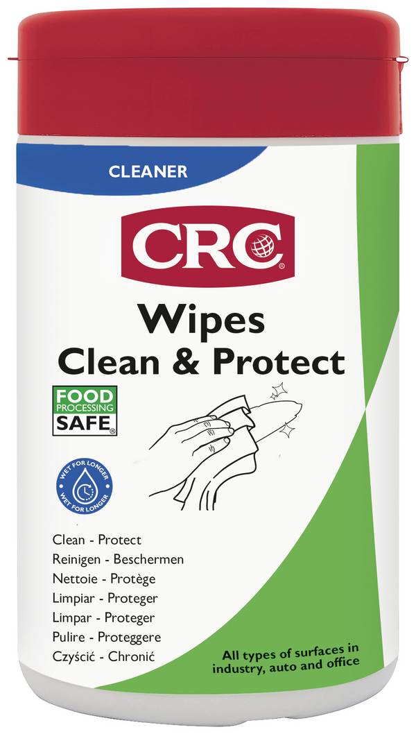 CRC 33381-AA REINIGINGSDOEKJES WIPES CLEAN & PROTECT 50 stuk(s)