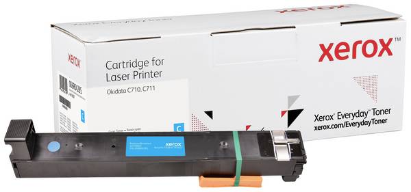Xerox Everyday Cyan Compatibele Tonercartridge voor OKI C710cdtn 710dn 710dtn 710n 711cdtn 711DM 711dn 711n