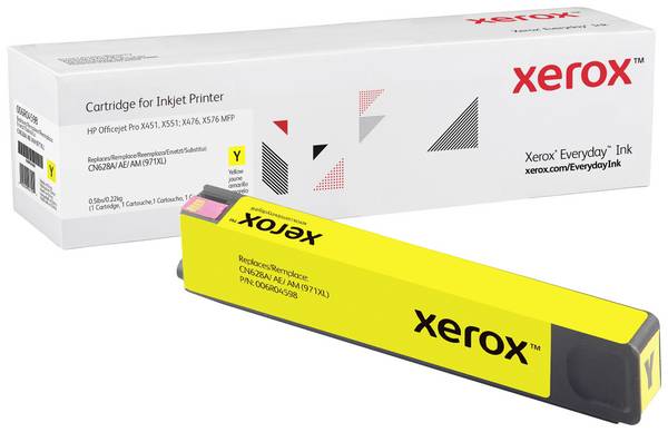 Xerox Inktcartridge vervangt HP, Troy HP 971XL (CN628AE, CN628A, CN628AM) Compatibel  Geel Everyday 006 R 04598