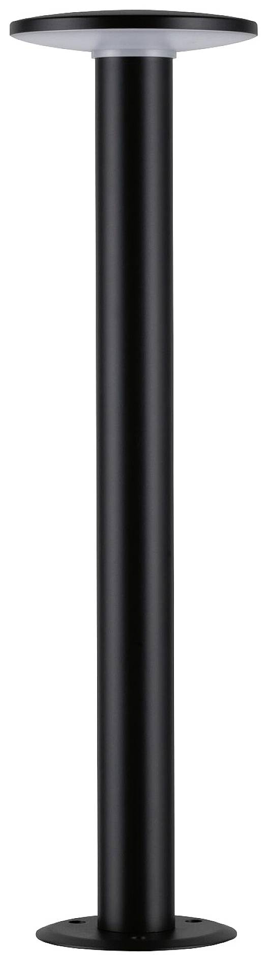 Zwarte metalen plafondlamp in cilindrische vorm, minimalistisch en modern ontworpen, geschikt voor binnenverlichting.