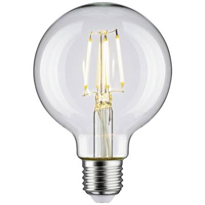 Paulmann 28954 LED-lamp Energielabel F (A - G) E27  4.8 W Warmwit (Ø x h) 80 mm x 120 mm  1 stuk(s)