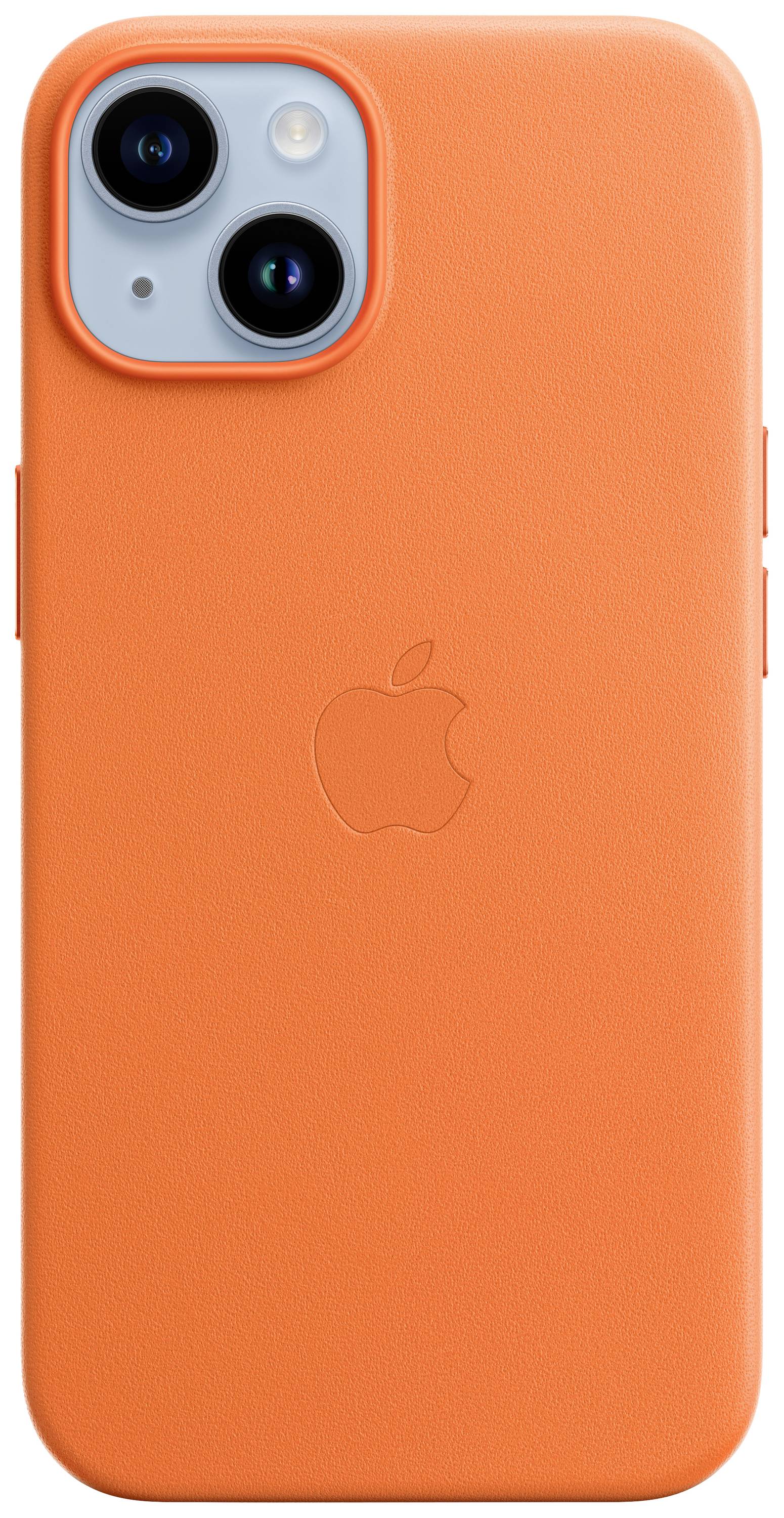 MPP83ZM/A Apple Leather Case with MagSafe iPhone 14 Orange-1