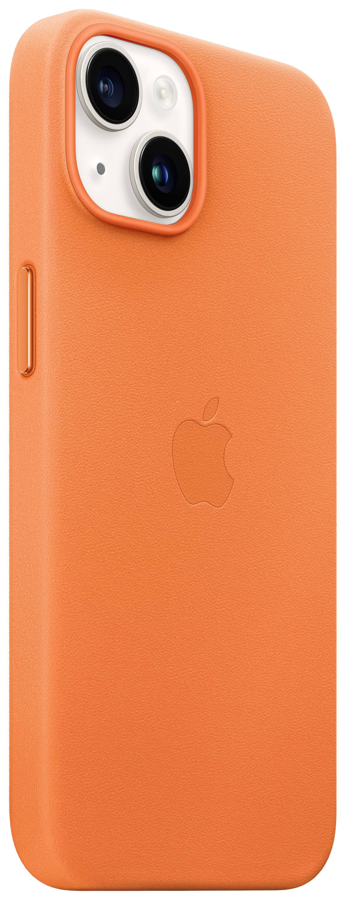 MPP83ZM/A Apple Leather Case with MagSafe iPhone 14 Orange-5