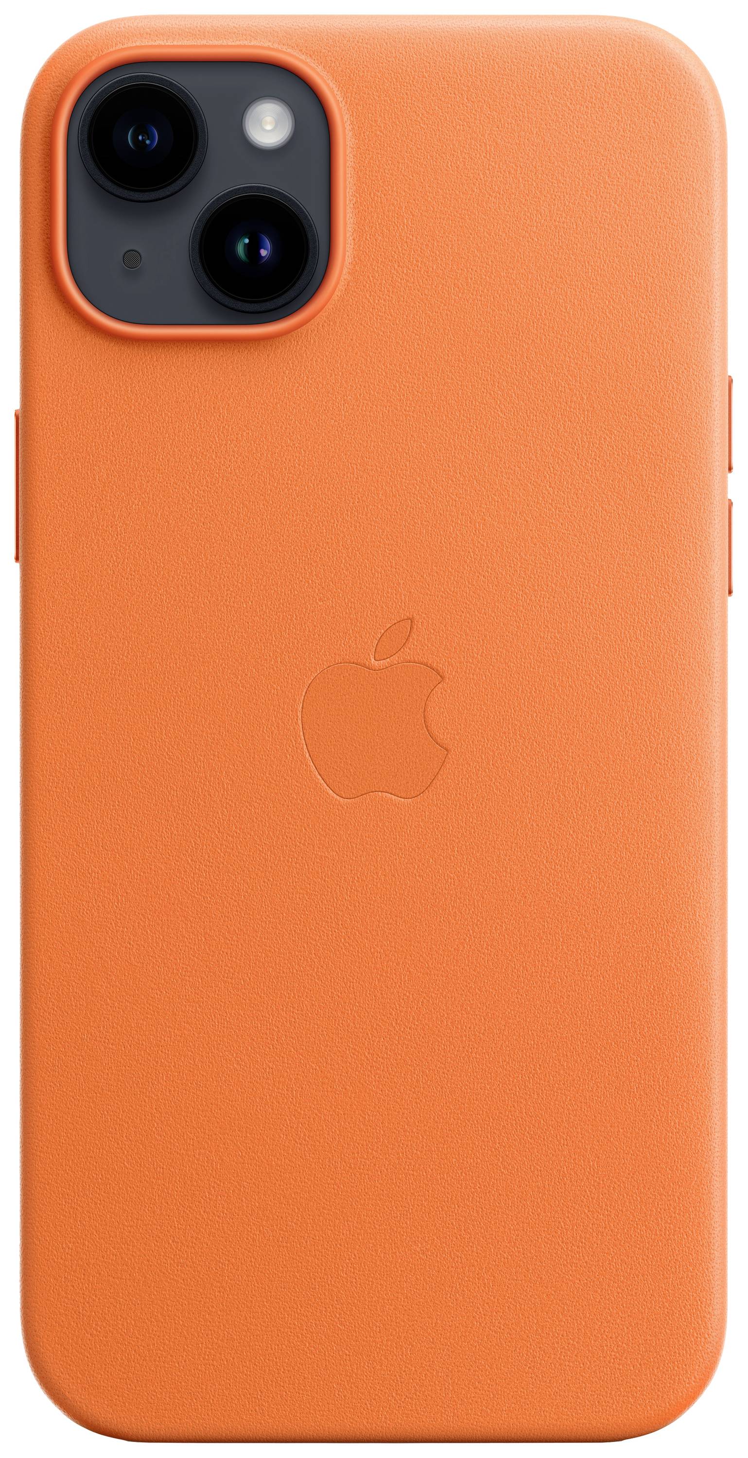 MPPF3ZM/A Apple Leather Case with MagSafe iPhone 14 Plus Orange-0