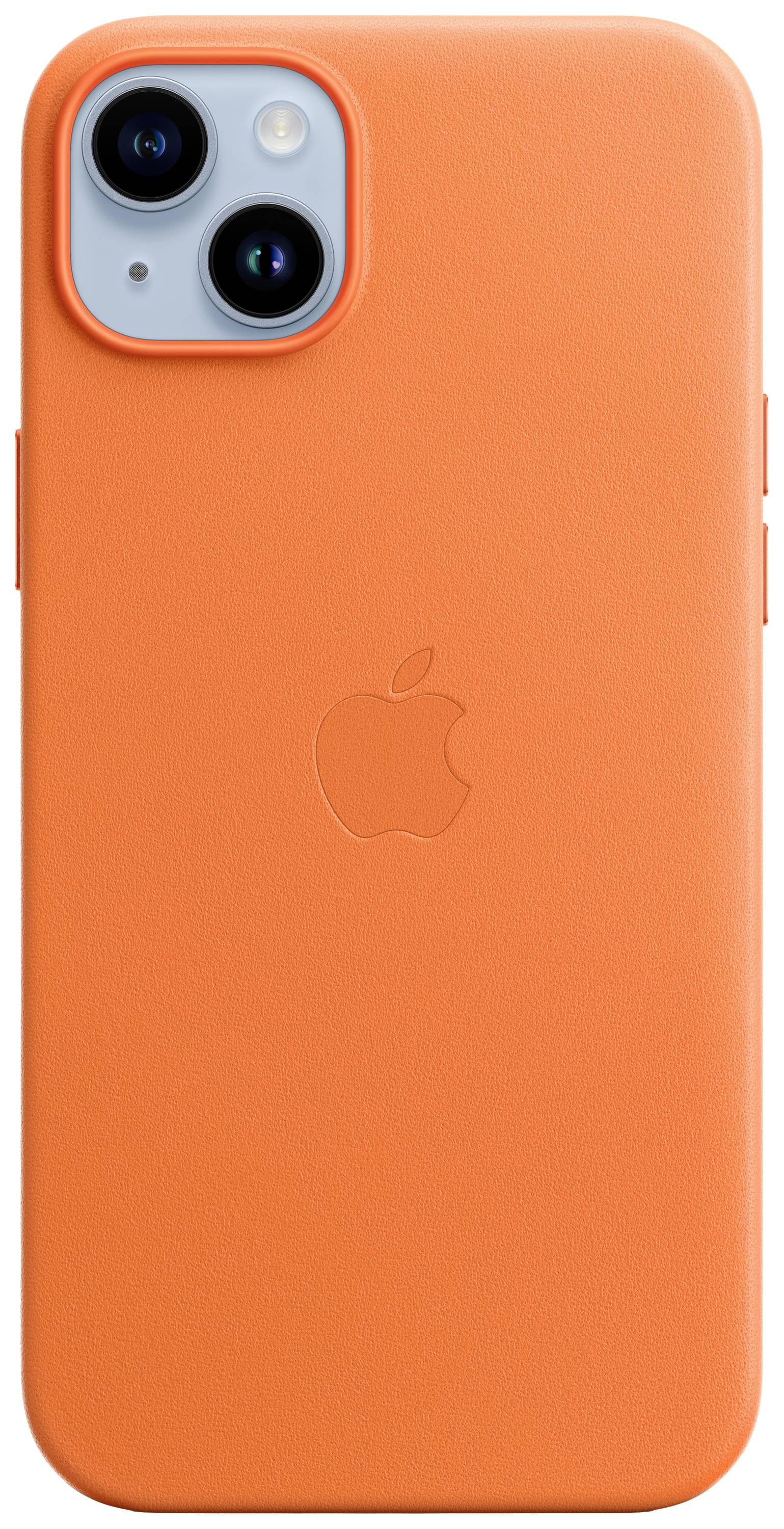 MPPF3ZM/A Apple Leather Case with MagSafe iPhone 14 Plus Orange-1
