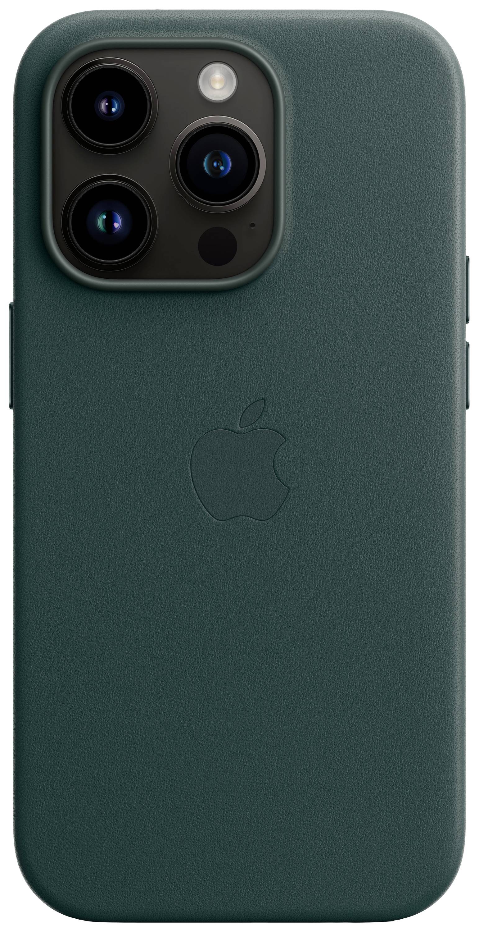 Leather Backcover MagSafe Apple iPhone 14 Pro - Forest Green-0