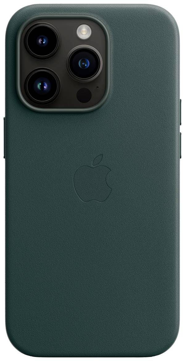 Leather Backcover MagSafe Apple iPhone 14 Pro - Forest Green