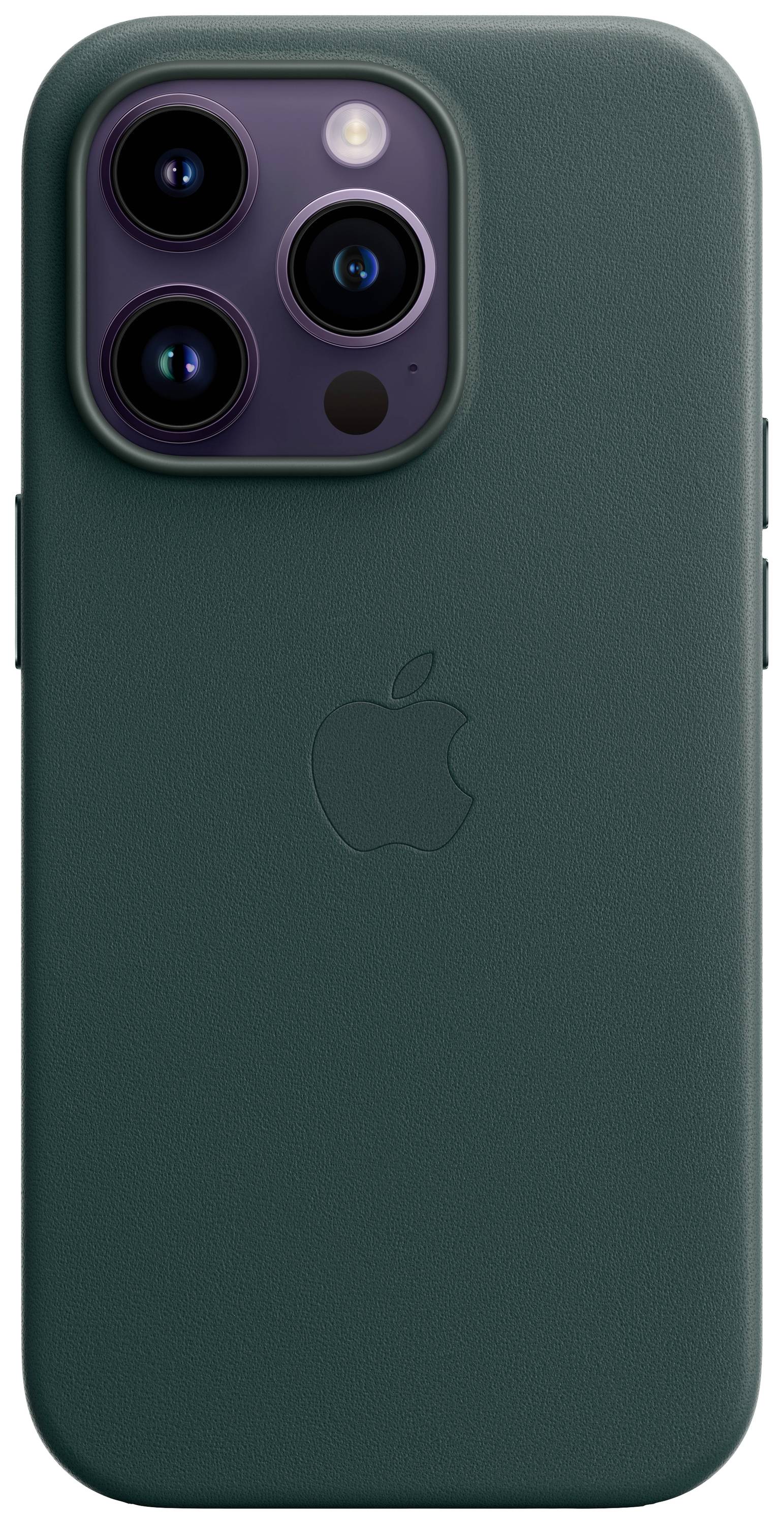 Leather Backcover MagSafe Apple iPhone 14 Pro - Forest Green-1