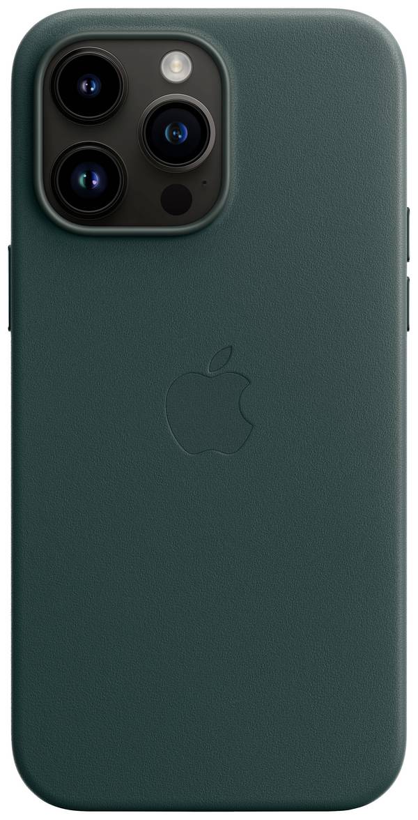 Leather Backcover MagSafe Apple iPhone 14 Pro Max - Forest Green