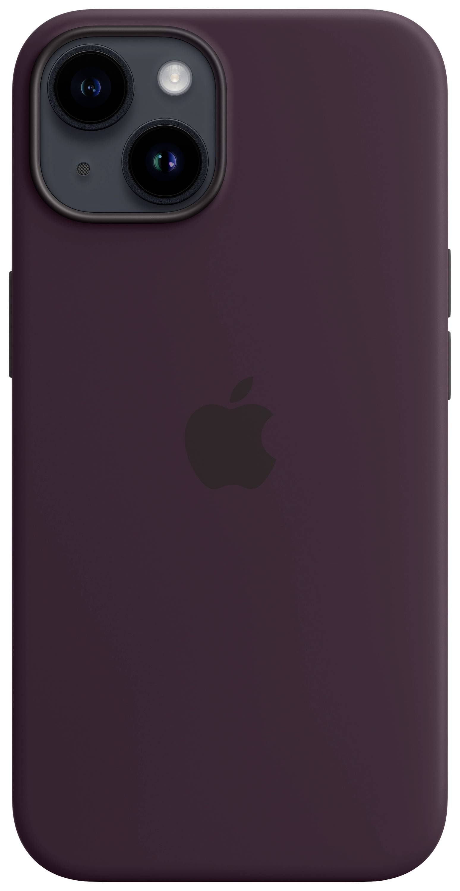 Apple Silicon Case MagSafe Case Apple iPhone 14 Vlierbes Inductieve lading, Stootbestendig