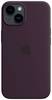 Apple Silicon Case MagSafe Case Apple iPhone 14 Vlierbes Inductieve lading, Stootbestendig