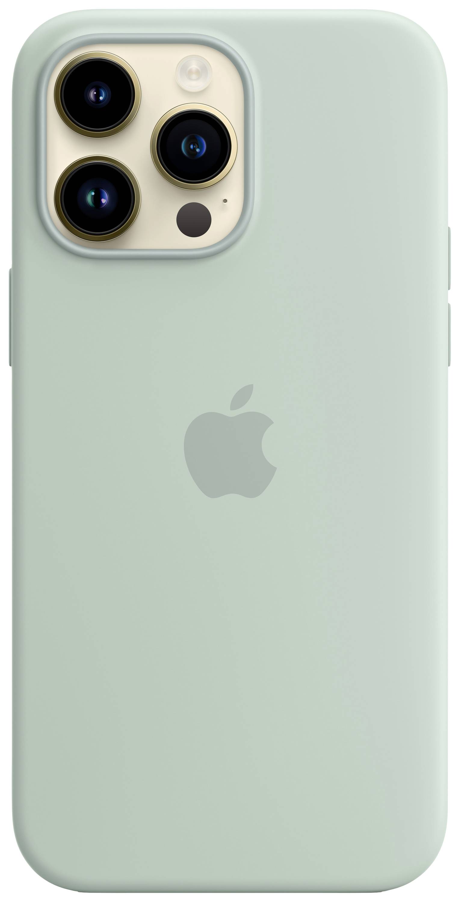 Apple Silicon Case MagSafe Case Apple iPhone 14 Pro Max Turquoise Inductieve lading, Stootbestendig-2