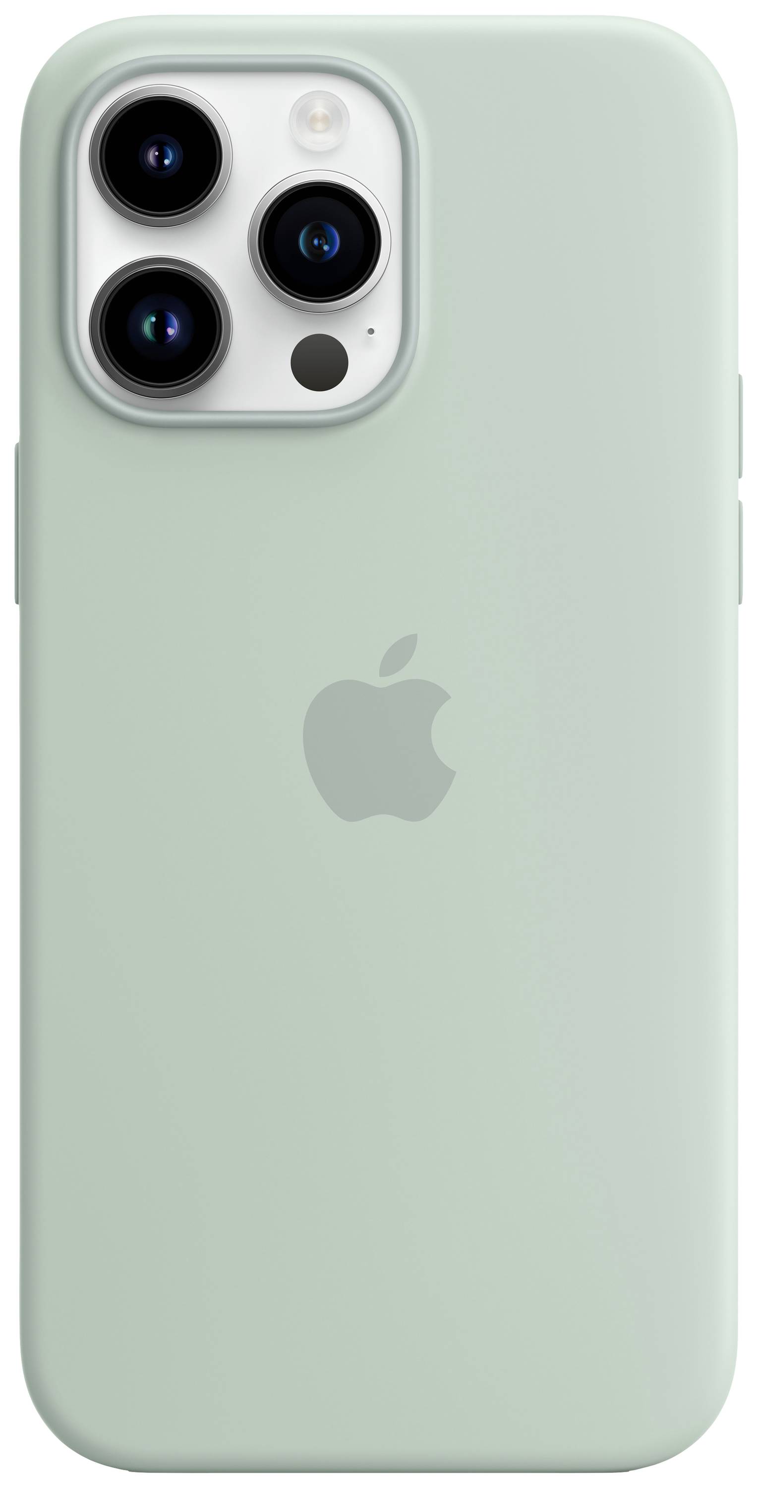 Apple Silicon Case MagSafe Case Apple iPhone 14 Pro Max Turquoise Inductieve lading, Stootbestendig-3