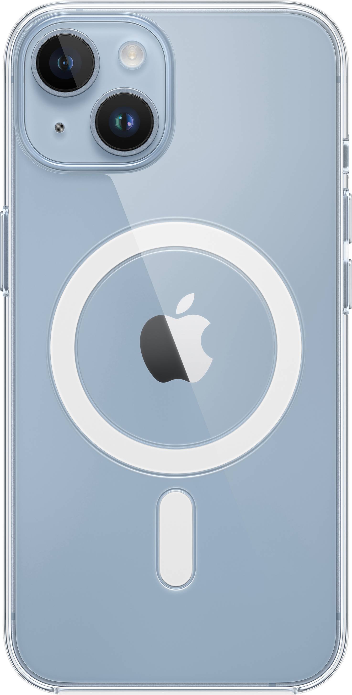 Apple Clear Case MagSafe Case Apple iPhone 14 Transparant Inductieve lading, Stootbestendig-1