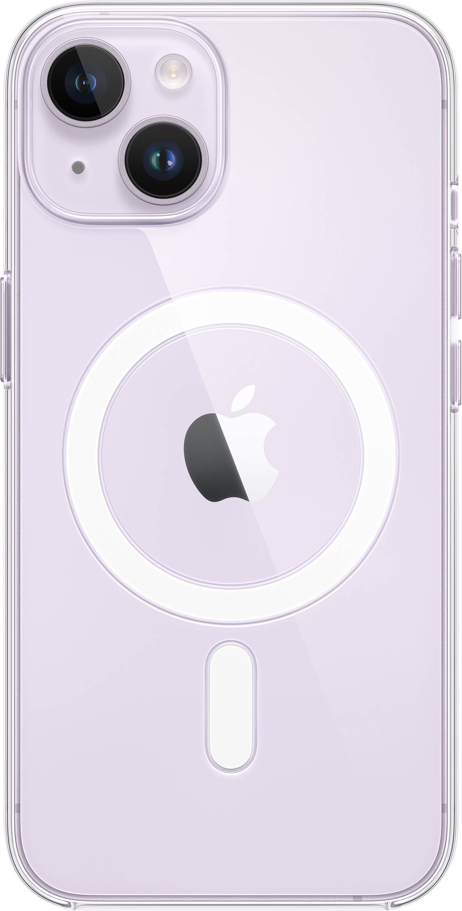 Apple Clear Case MagSafe Case Apple iPhone 14 Transparant Inductieve lading, Stootbestendig-2