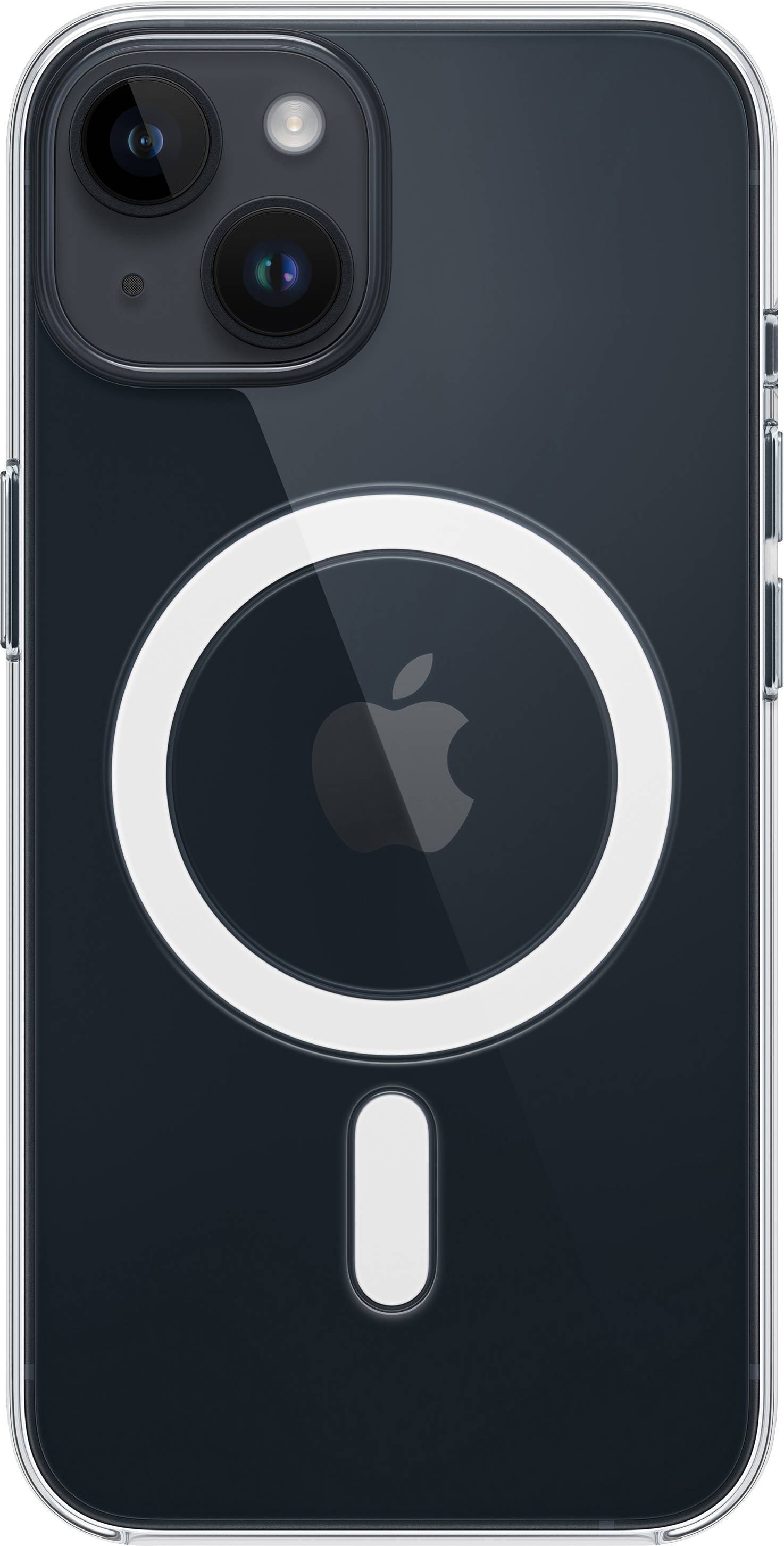 Apple Clear Case MagSafe Case Apple iPhone 14 Transparant Inductieve lading, Stootbestendig-3