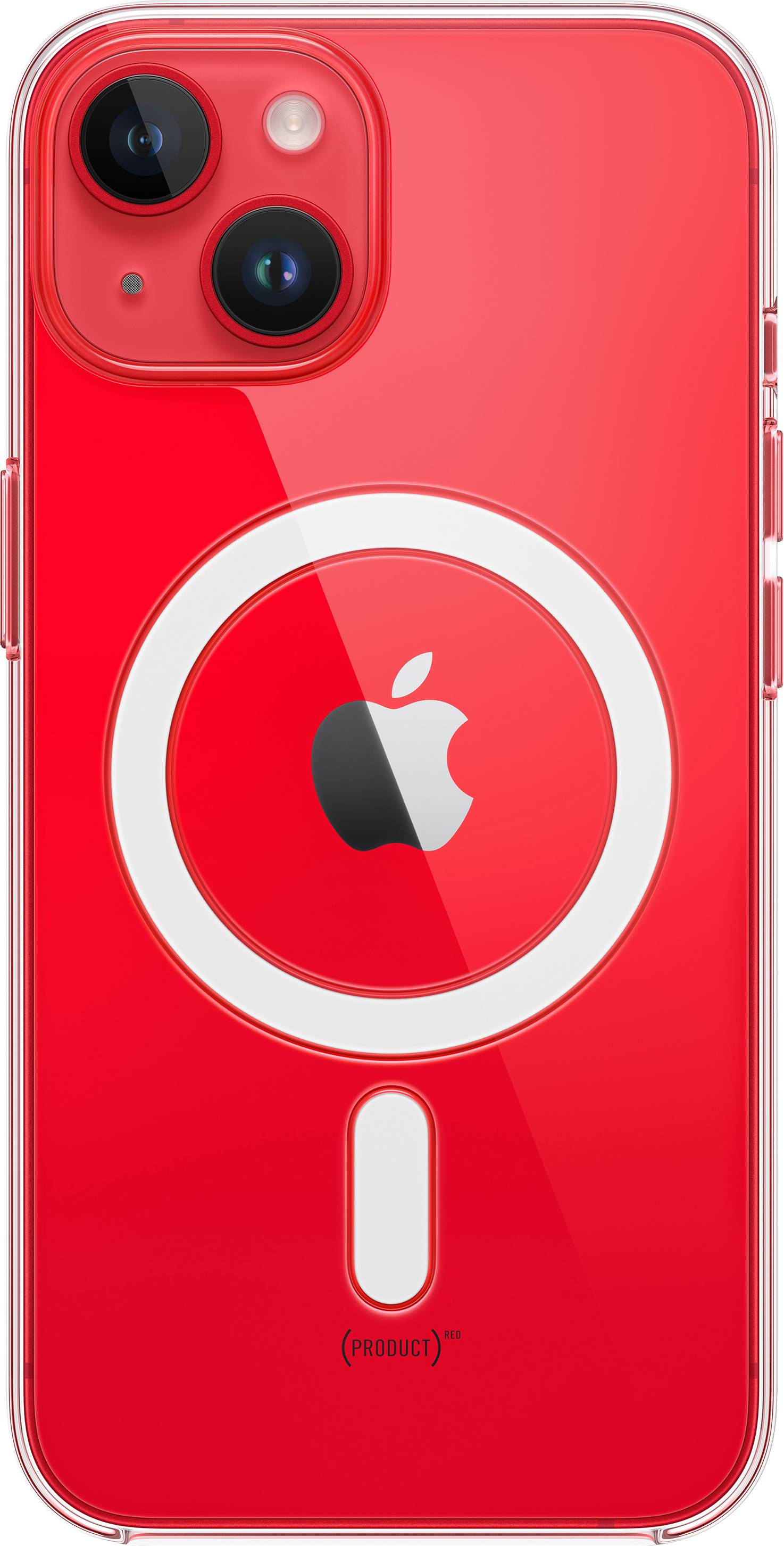 Apple Clear Case MagSafe Case Apple iPhone 14 Transparant Inductieve lading, Stootbestendig-4