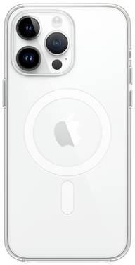 Apple Clear Case MagSafe Case Apple iPhone 14 Pro Max Transparant Inductieve lading, Stootbestendig