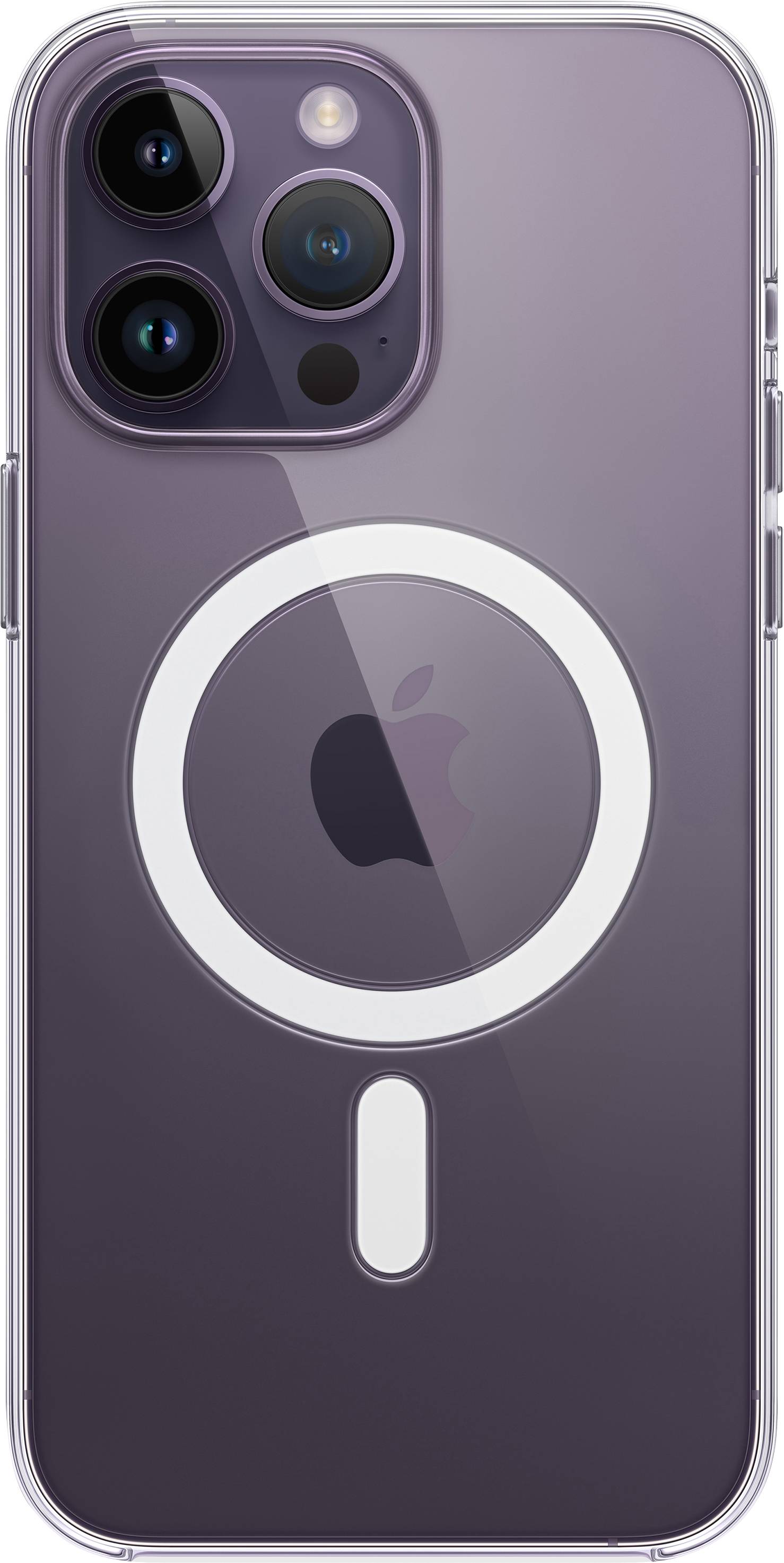 Apple Clear Case MagSafe Case Apple iPhone 14 Pro Max Transparant Inductieve lading, Stootbestendig-1