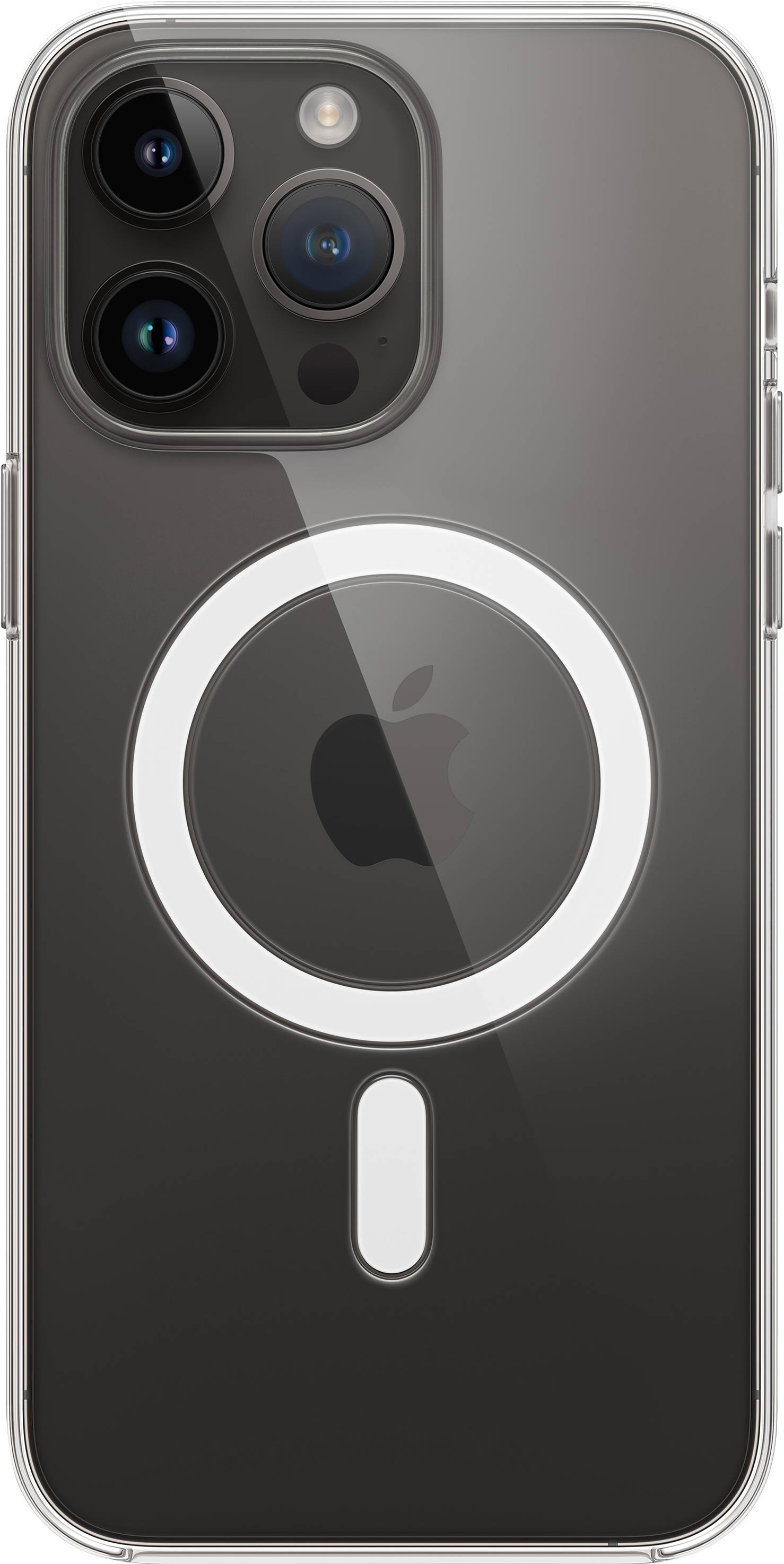 Apple Clear Case MagSafe Case Apple iPhone 14 Pro Max Transparant Inductieve lading, Stootbestendig-3