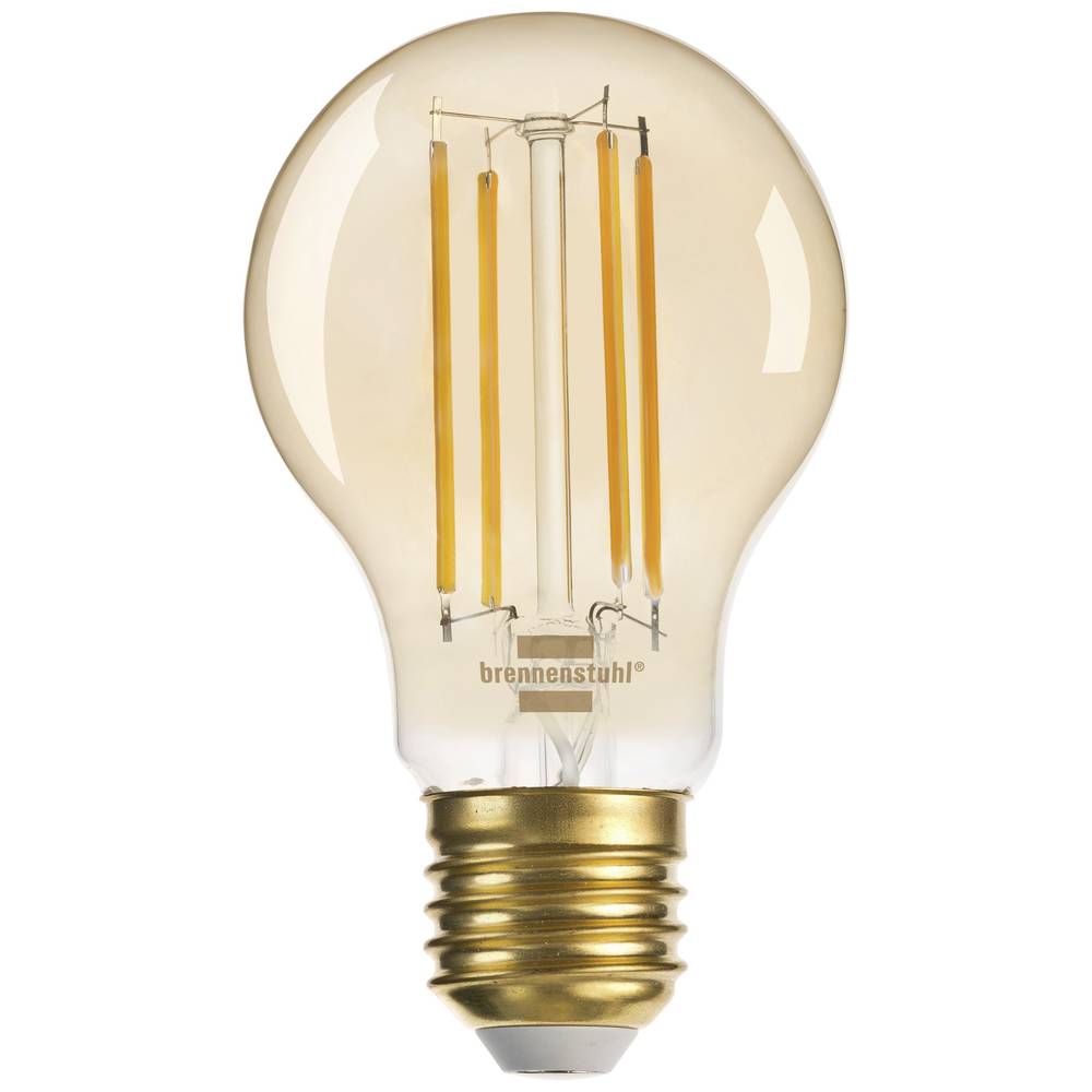 Brennenstuhl LED-lamp Energielabel: F (A - G) 1294870273 4.9 W Goud