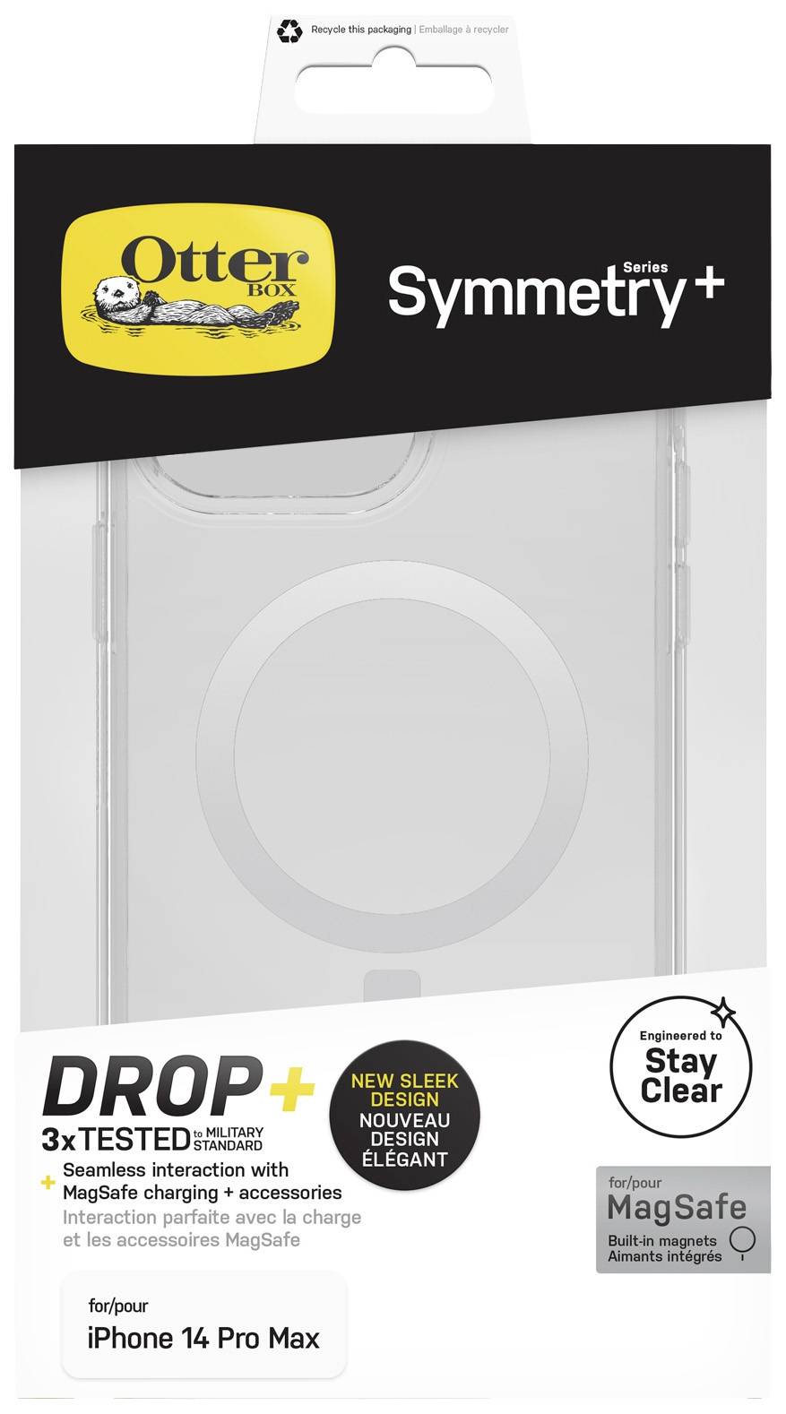 OtterBox Symmetry+ Clear Case Apple iPhone 14 Pro Max Clear-5
