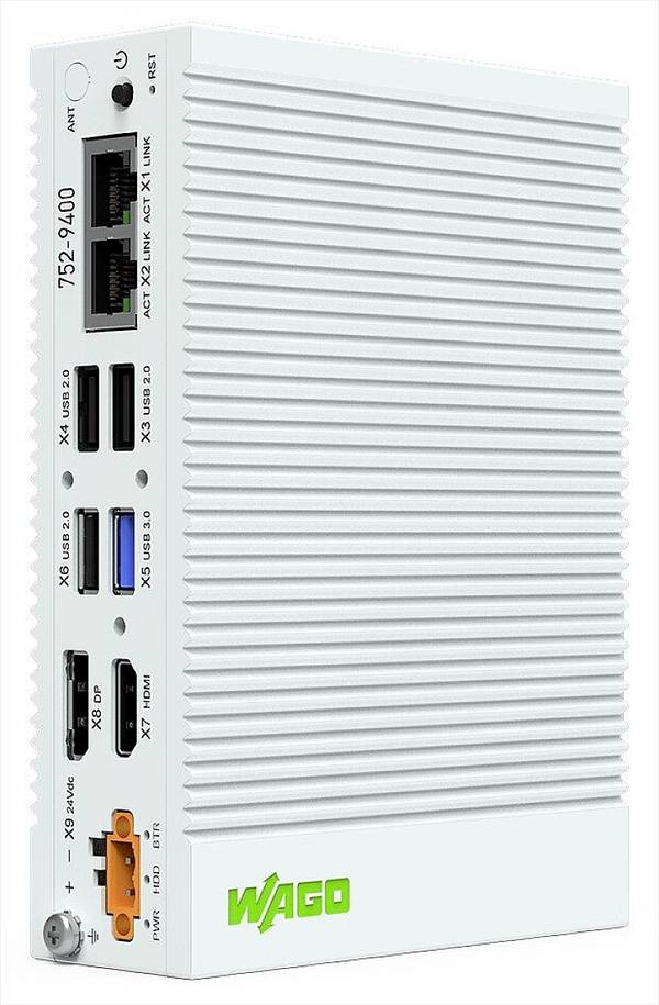 WAGO 752-9401 Edge Computer  RJ45, USB  Lichtgrijs 1 stuk(s) Piece