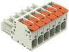 WAGO 831-1106/322-000 Female behuizing (kabel) 831 Totaal aantal polen: 6 Rastermaat: 7.62 mm Inhoud: 12 stuk(s) Piece