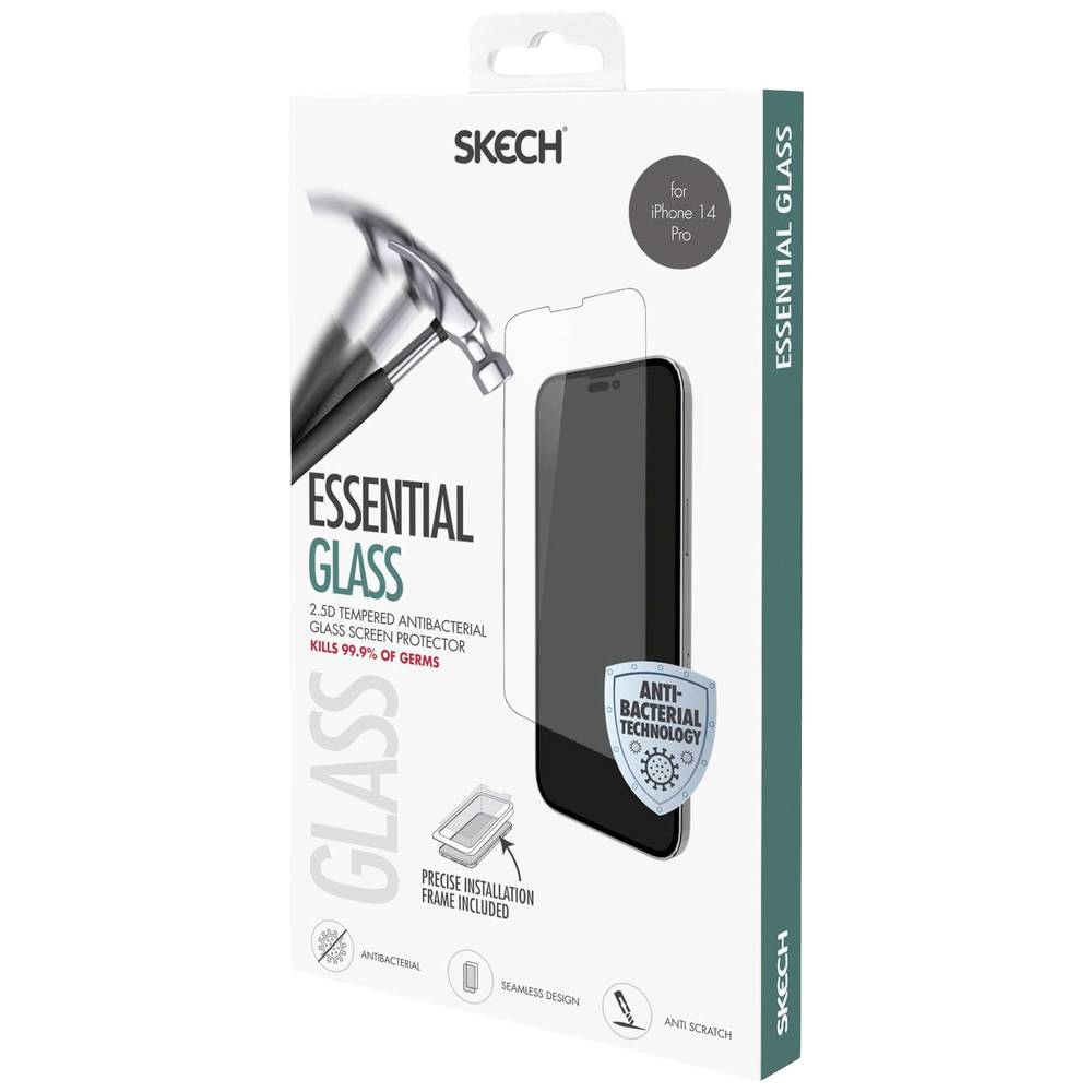 Skech Essential Screenprotector (glas) Geschikt voor: iPhone 14 Pro 1 stuk(s)