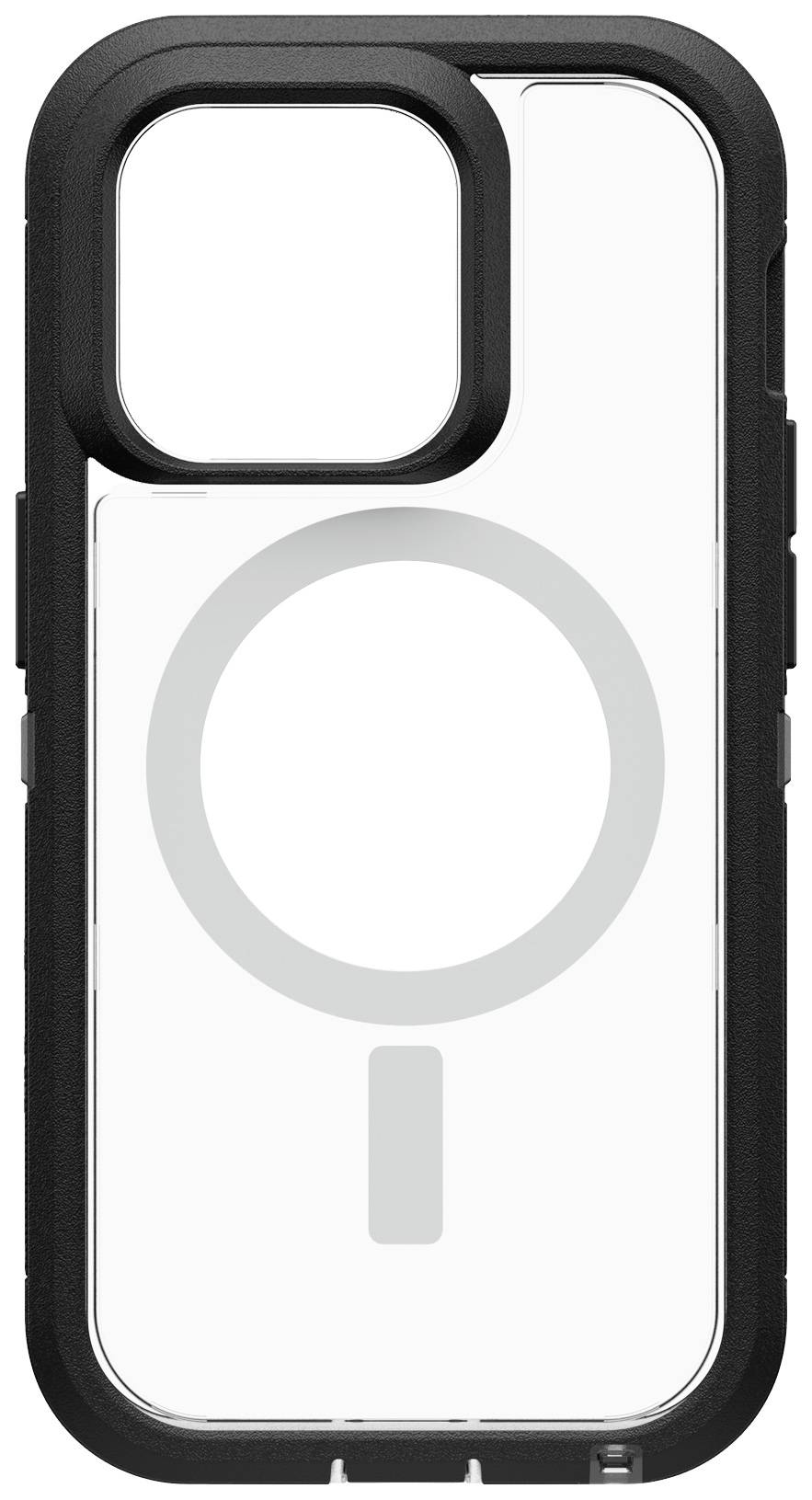 Defender XT Cover Apple iPhone 14 Pro Transparant, Zwart MagSafe compatible, Stootbestendig