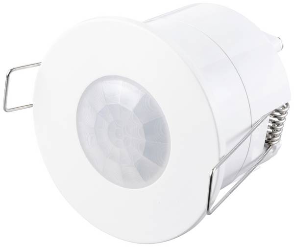 Sygonix SY-5251906 Bewegingsmelder (plafond) Plafond, Inbouw (in muur of meubel) 360 ° Relais Wit IP65