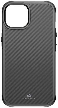 Black Rock Robust Carbon Cover Apple iPhone 14 Zwart Stootbestendig