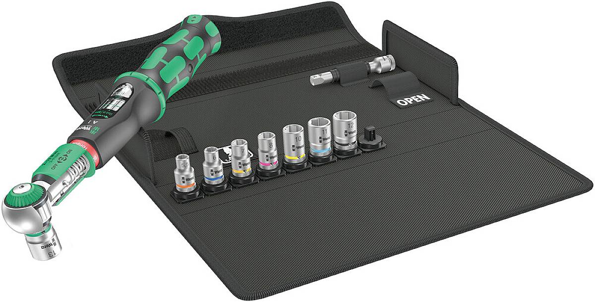 Wera Safe-Torque A 1 05075830001 Momentsleutelset Met omschakelbare ratel 2 - 12 Nm