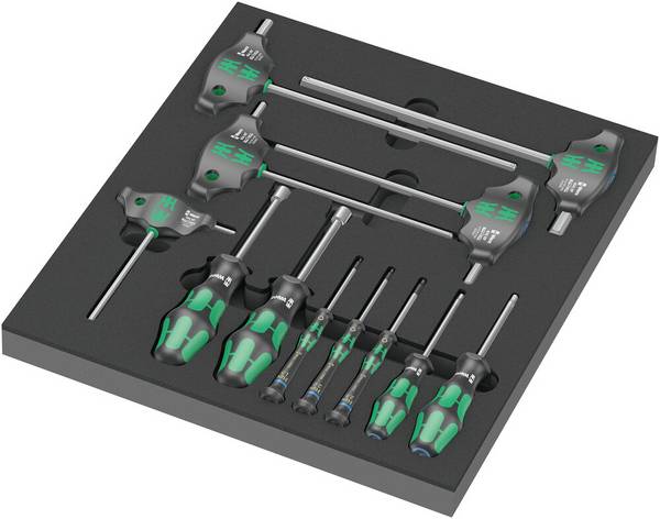 Wera Wera 05150104001, 344 mm, 392 mm, 30 mm, 405 mm, 360 mm, 60 mm Schroevendraaierset  12-delig Inbus