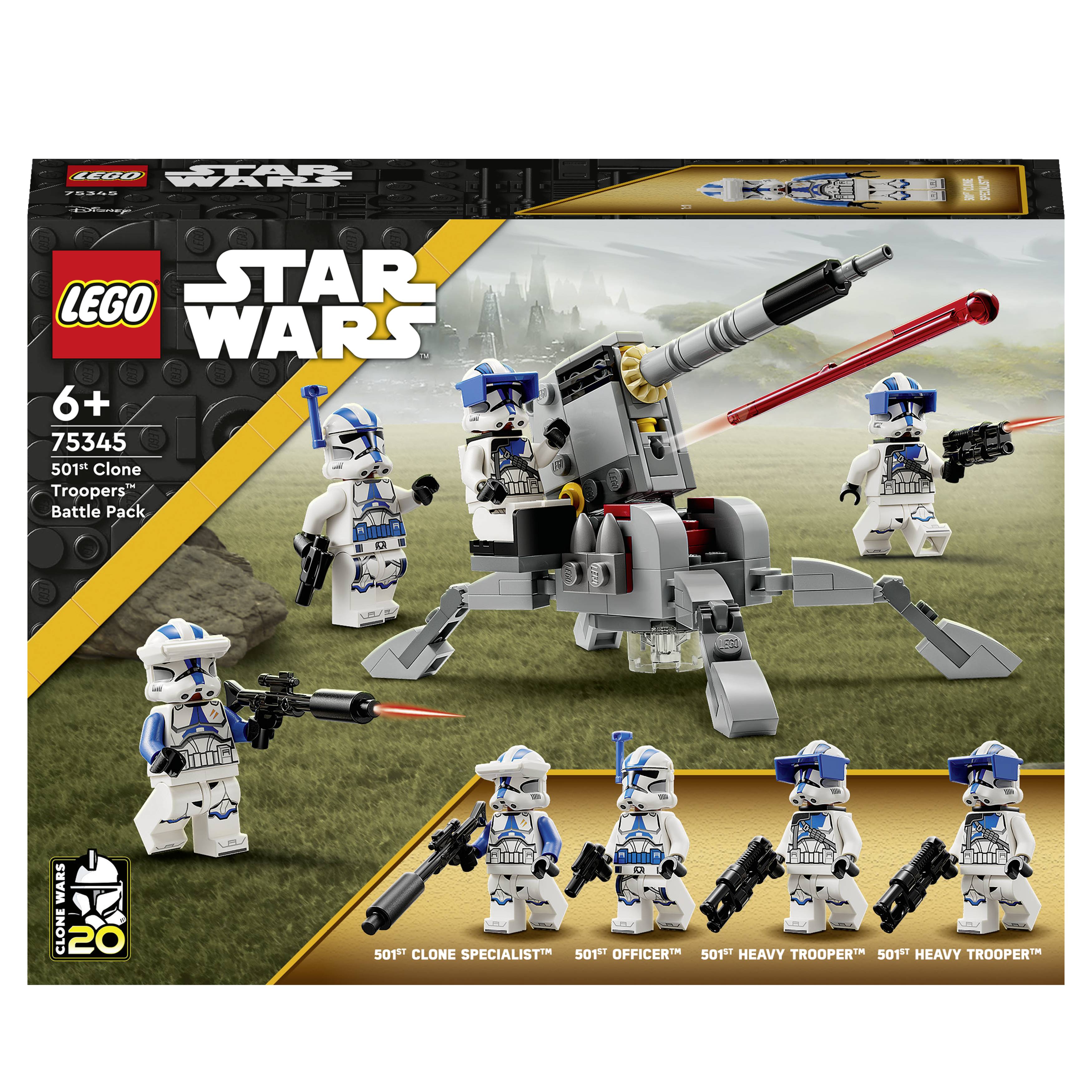 Ondenkbaar Negende Buik LEGO® STAR WARS™ 75345 501st Clone Troopers Battle Pack kopen ? Conrad  Electronic