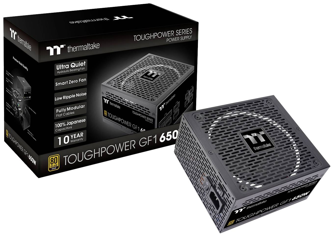 Thermaltake PS-TPD-0650FNFAGE-1 PC-netvoeding 650 W ATX 80 Plus Gold-10