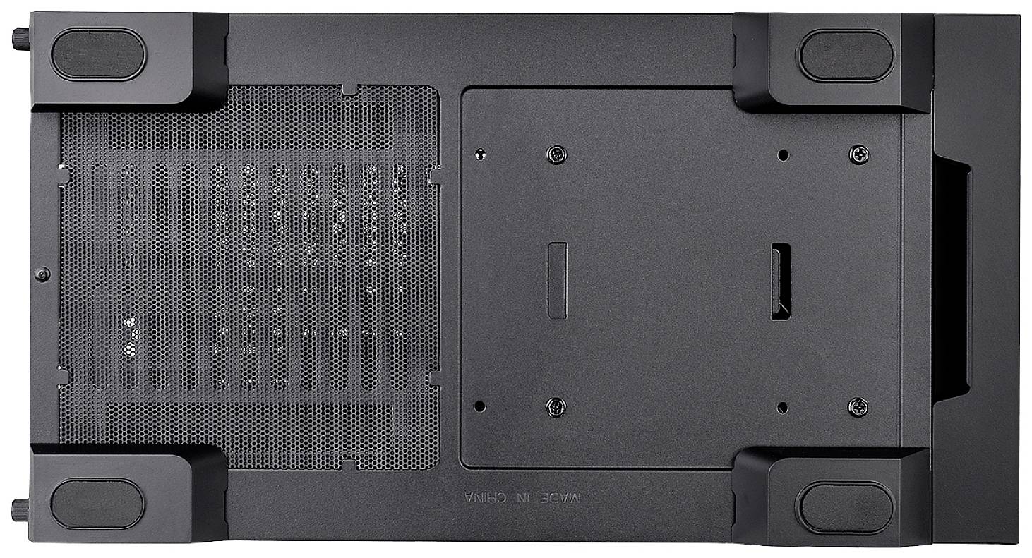 Thermaltake CA-1S4-00S1WN-00 Midi-tower PC-behuizing Zwart LCS-compatibel, Zijvenster, Geschikt voor DIY-waterkoeling,-6
