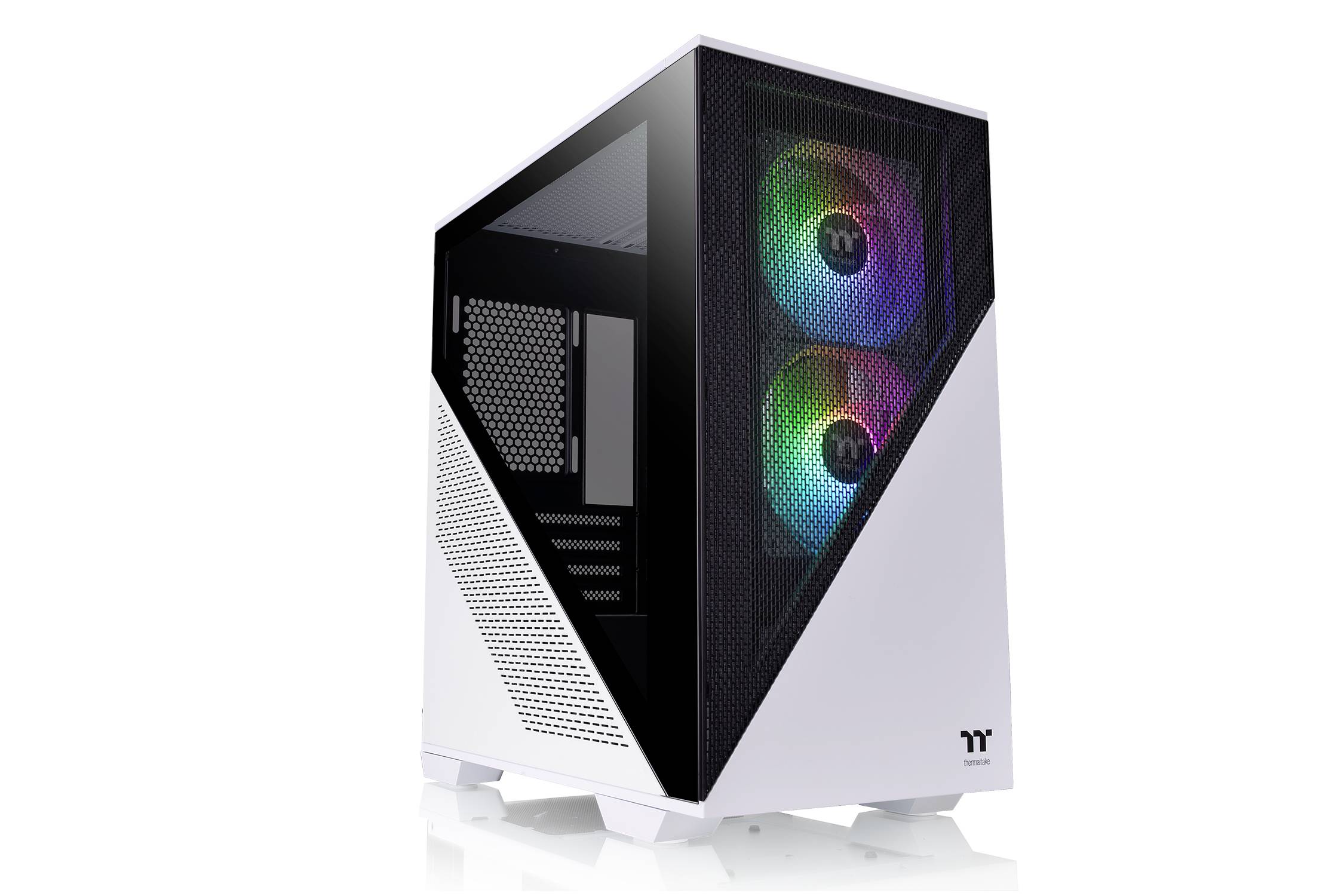 Thermaltake Divider 170 TG - Micro Tower - PC - Zwart - Wit - micro ATX - Mini-ITX - SPCC - Multi-9