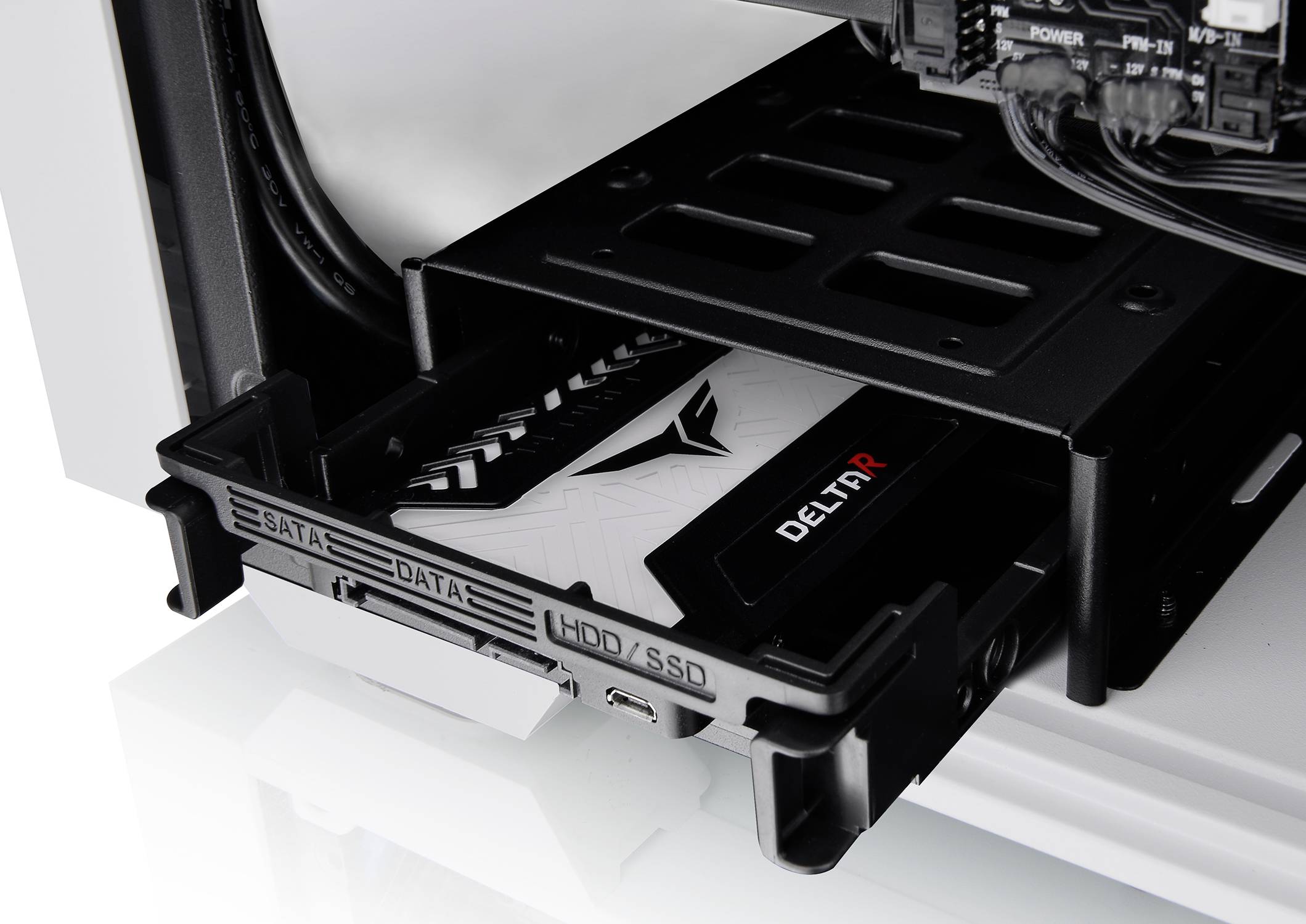 Thermaltake Divider 170 TG - Micro Tower - PC - Zwart - Wit - micro ATX - Mini-ITX - SPCC - Multi-19
